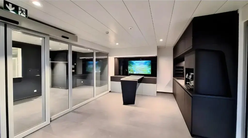 Aménagement de bureaux avec solutions acoustiques en Suisse romande